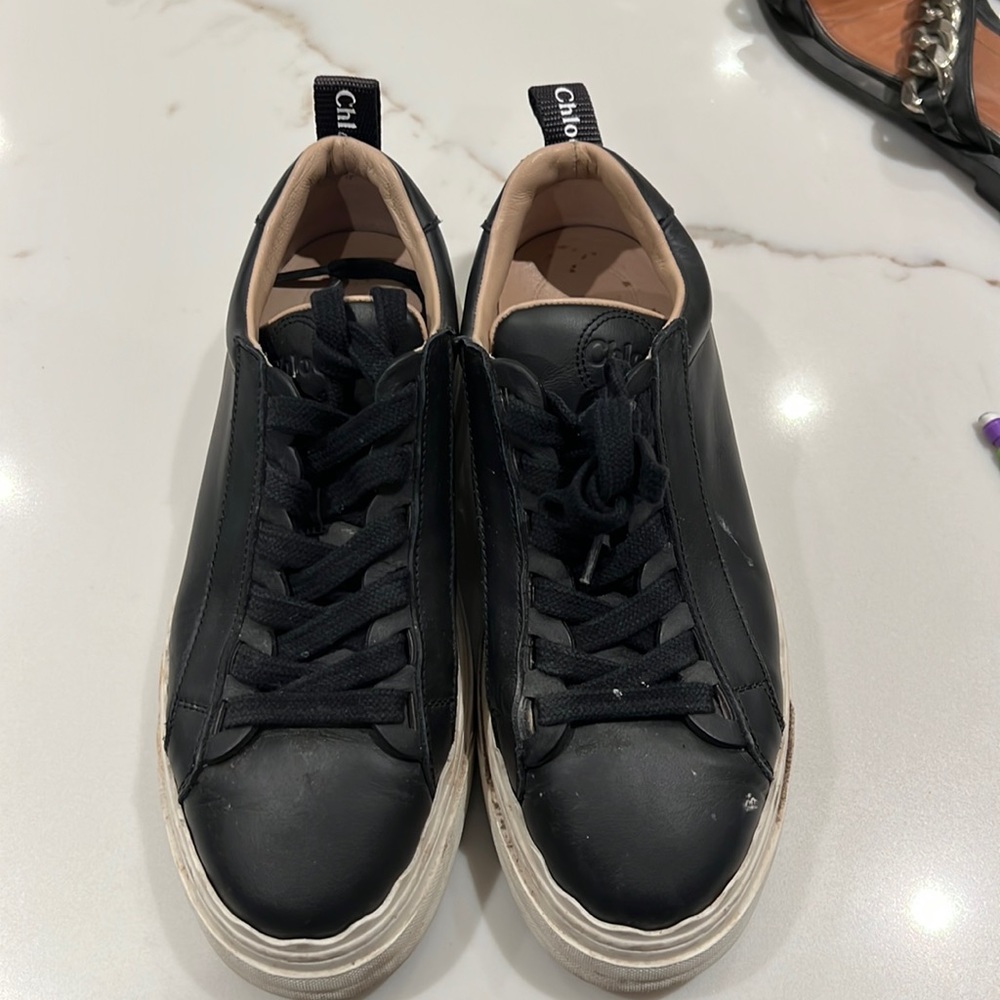 Chloe sneakers worn